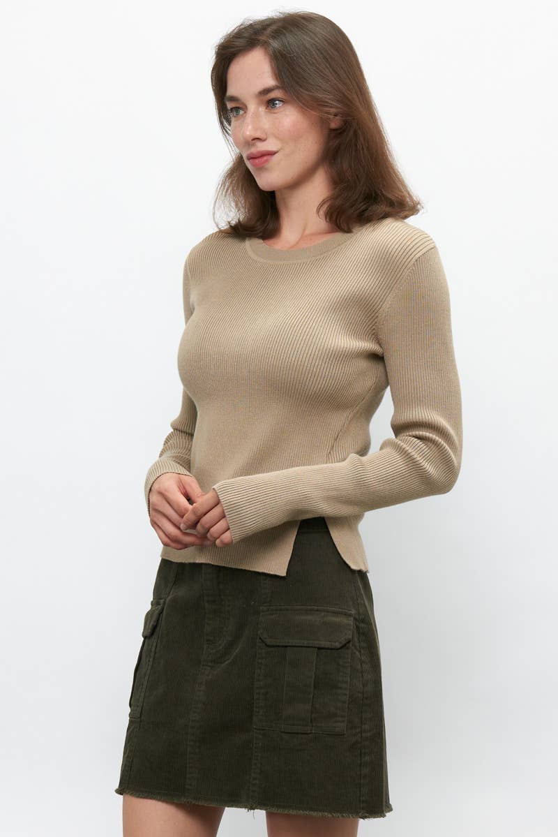 Utility Corduroy Mini Skirt