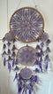 Assorted XL Bamboo Sun Burst Dream Catcher