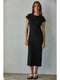 Sylva Bodycon Midi Dress Knit