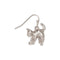 Silver Scaredy Cat Earrings