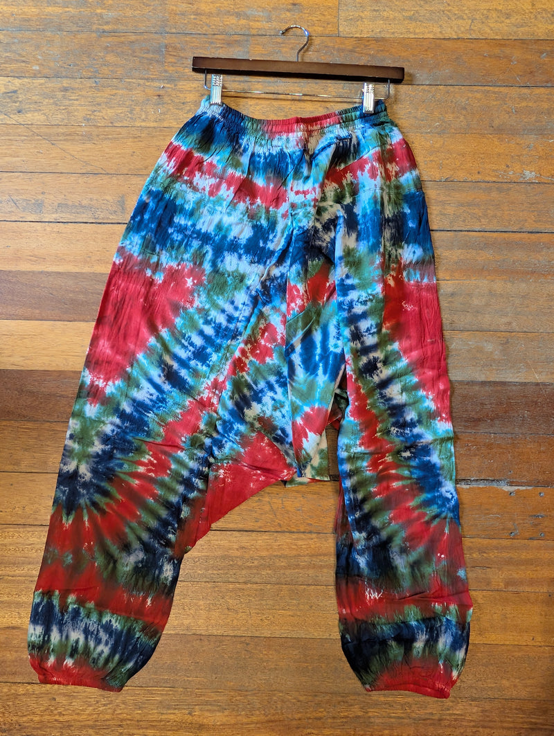 Tie-dyed Yoga Pants
