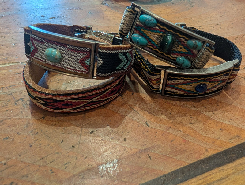 Woven Bracelet  With Stone