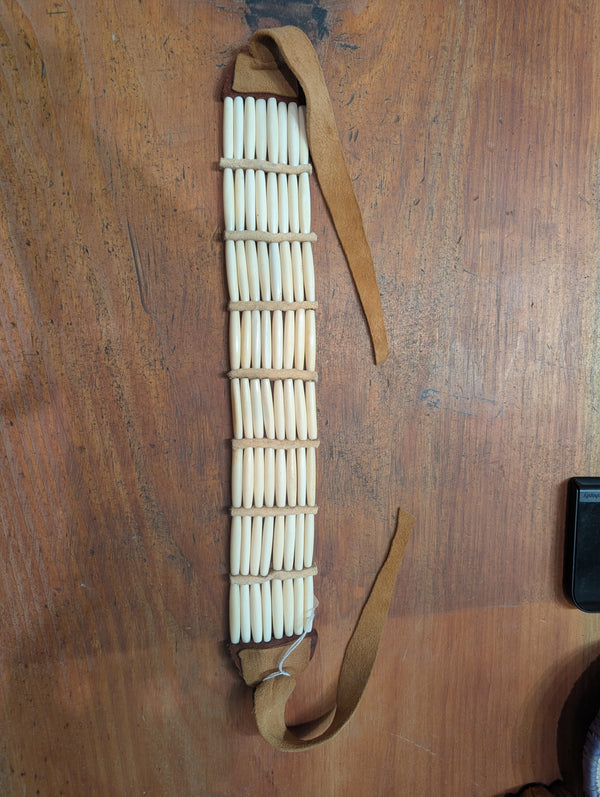 Beads & Leather Necklace