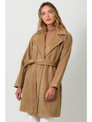 Lapel Collar Robe Coat