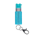 Pepper Spray with Jeweled Design and Snap Clip