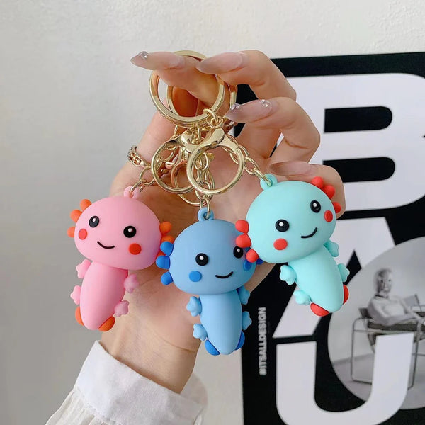 Axolotl Key Chain
