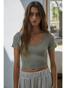 Seamless Everyday Knit Crop Top