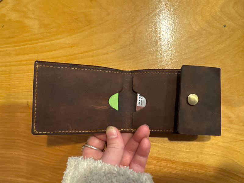 Bifold Snap Close Wallet