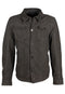 Sedro RF Men's Leather Jacket - Khaki