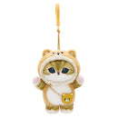 Mofusand Plush Animal Costume Series Keychain