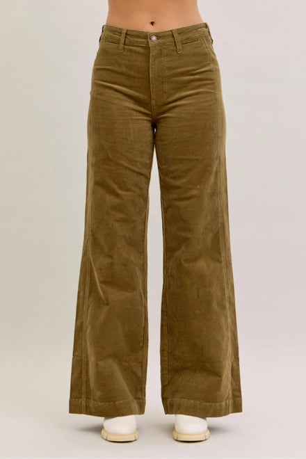 Judy Blue HW Retro Wide Welt Pockets & Forward Side Seams