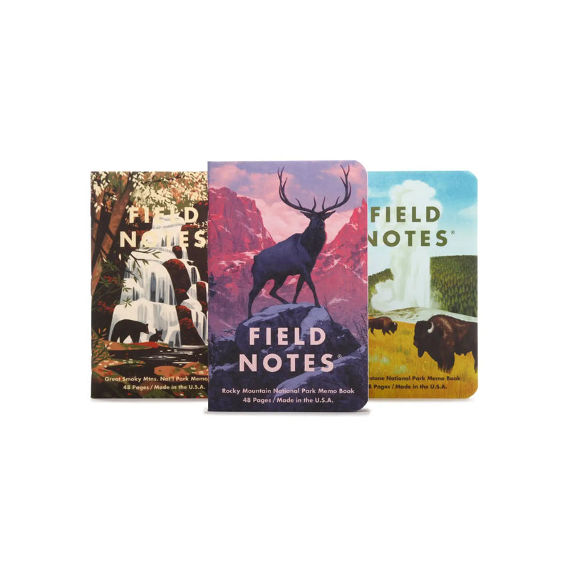 National Parks - Series C Field Notes 3-Pack