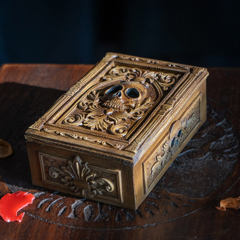 Skull Tarot Box