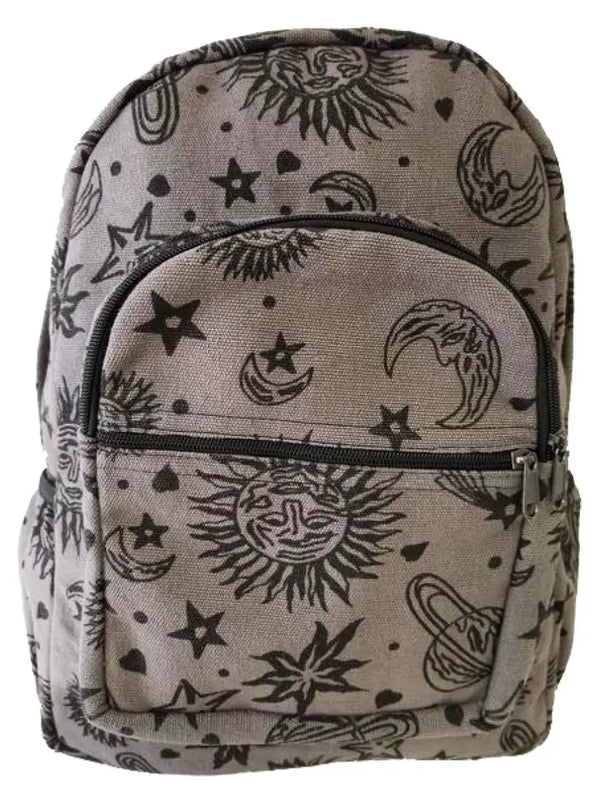 Sun Moon Backpack - Gray