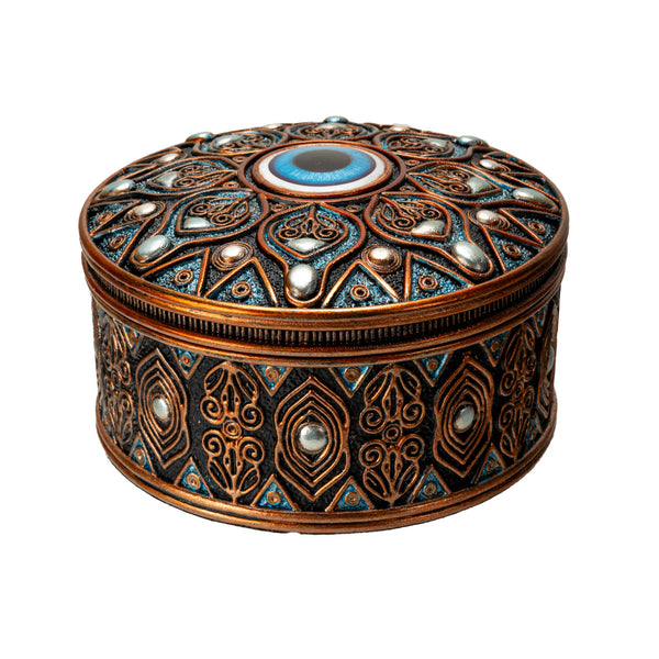 Evil Eye Round Box