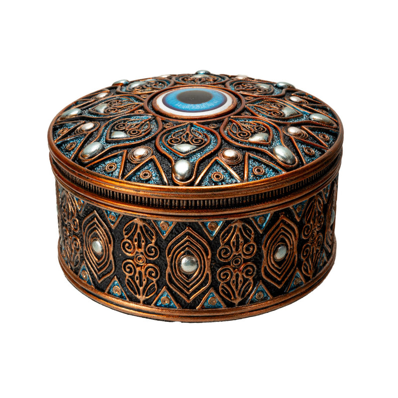 Evil Eye Round Box