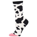 Cow Socks - Women's
