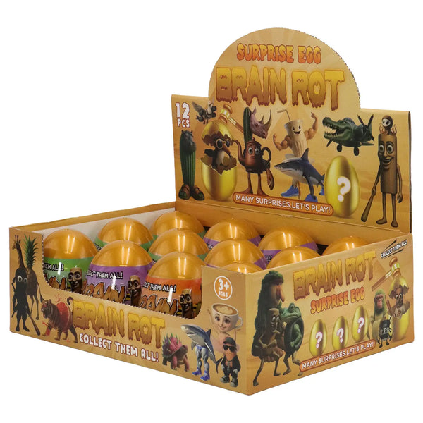 Brain Rot Figurine Sticker Surprise Blind Egg