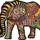 Wooden City Puzzle - Magic Elephant, Large