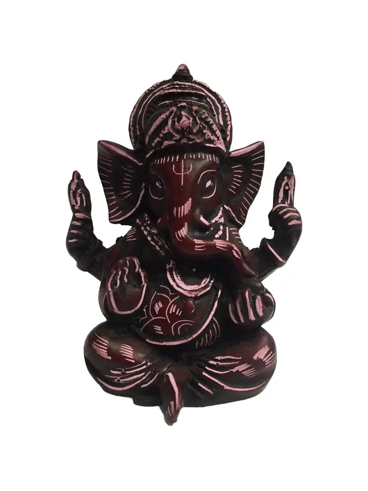 Ganesh Statue - Dark Brown