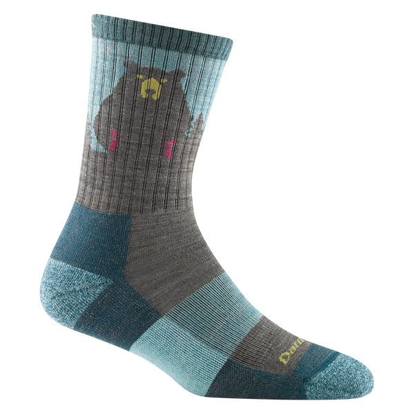 Women's Bear Town Micro Crew Lightweight Hiking Sock