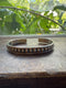 Sterling Silver Bubble Cuff Bracelet