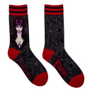 Elvria Mistress of the Dark Crew Socks