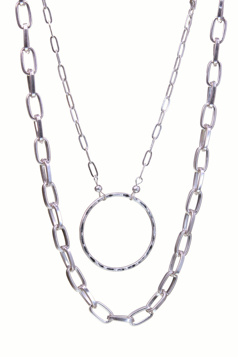 Chain with Circle Necklace