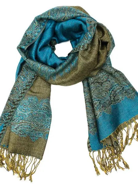 Luxury Paisley Pashmina Vests