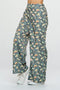 Moth Floral Print Pants