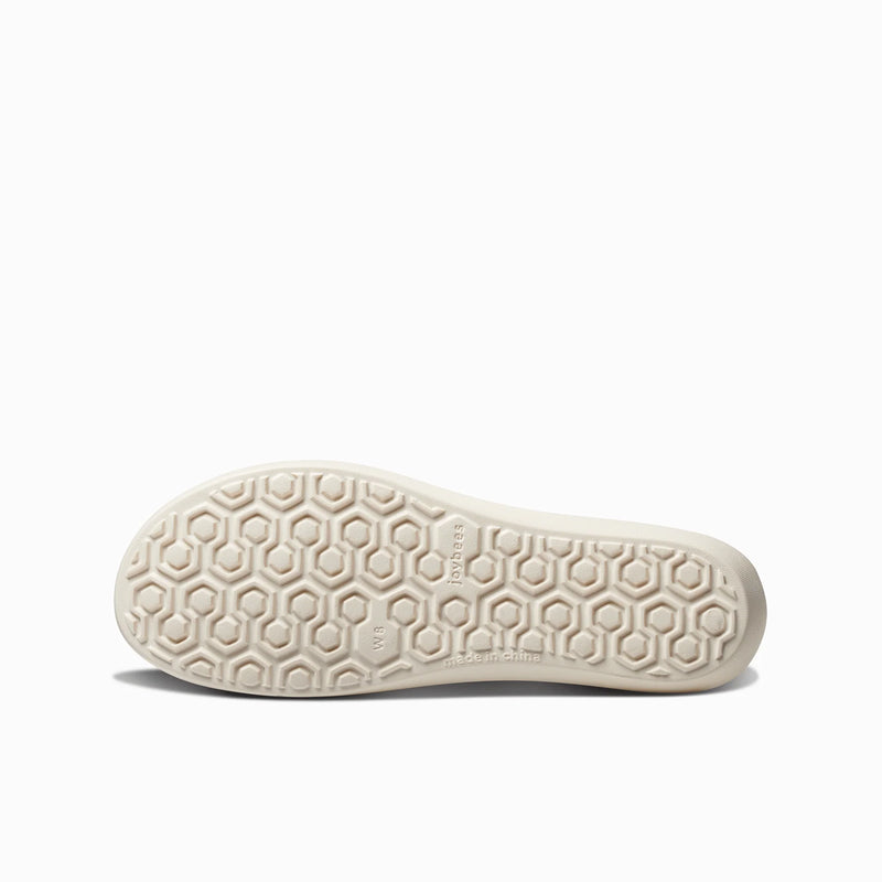 Women's Friday Flat- Dusty Blue/Bone