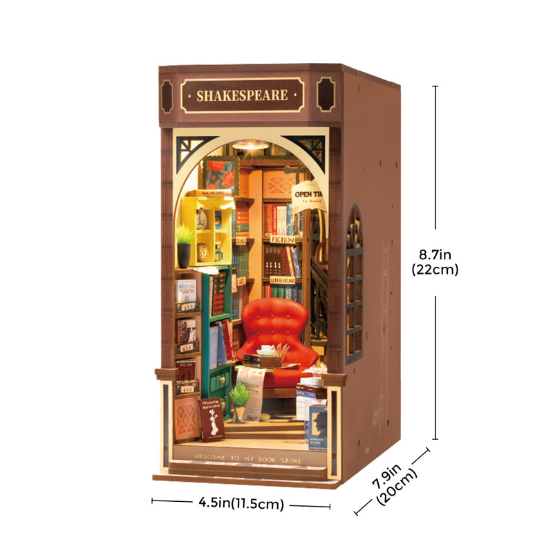 DIY Book Nook & Wonderland Bookstore