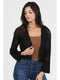 Light Weight Cardigan- Black