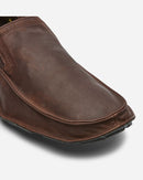 One Quarter Leather - Mens - Brown/Black