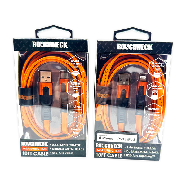 Roughneck Car Charger Dual Port USB / USB-C with Earbud