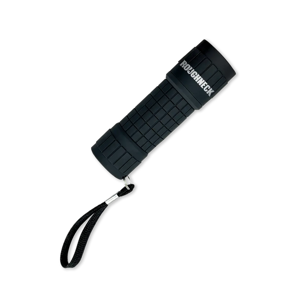ROUGHNECK LED Laser Pointer Flashlight with Soft Touch Coating