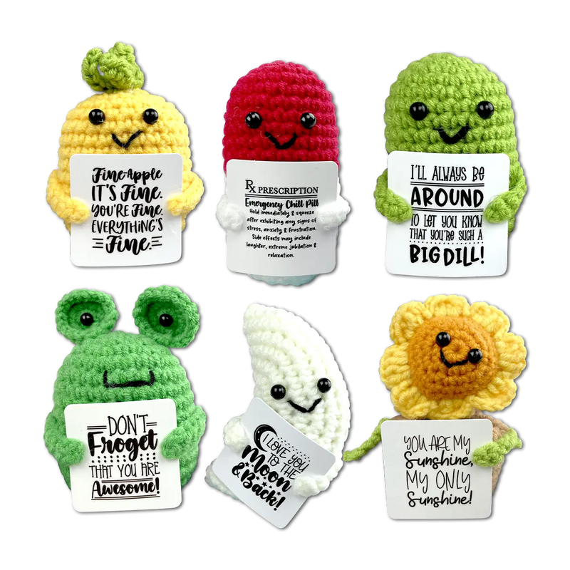 Emotional Support Keepsake Crochet Plush Pals