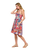 Flowy Bohemian Ruffled Dress