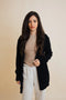 Comfy Boucle Longline Cardigan with Pockets