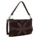 Stevie Suede Leather Crossbody Bag