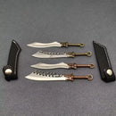 Dragon Head Mini Portable Stainless Steel Knife with Cover