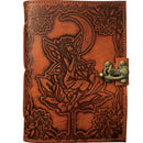 Fairy Moon Leather Journal