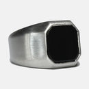 Onyx Inlay Ring