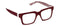 Louie Peepers- Dark Red/ Check