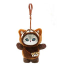Mofusand Plush Animal Costume Series Keychain