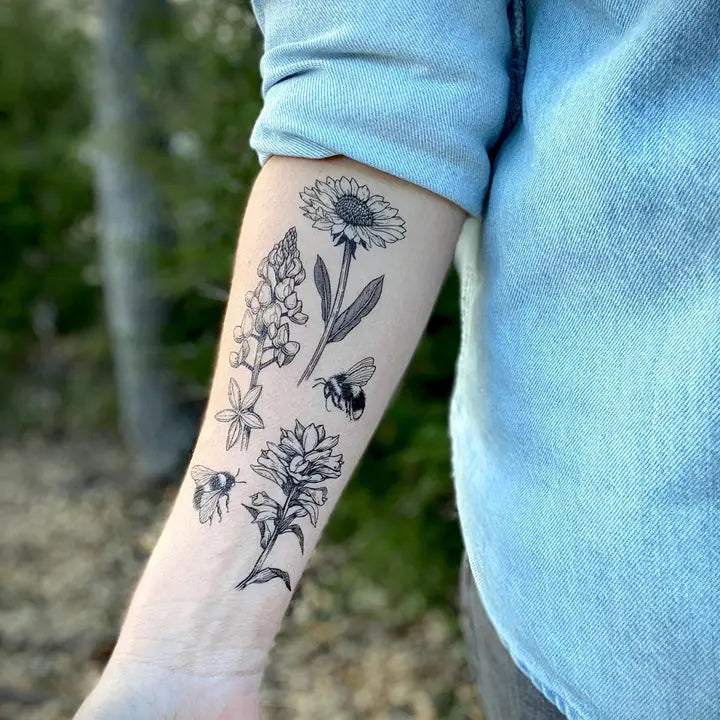 Nature Temporary Tattoos