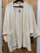 Roll Up Long Sleeve Knit Cardigan with Pockets