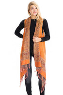 Luxury Paisley Pashmina Vests