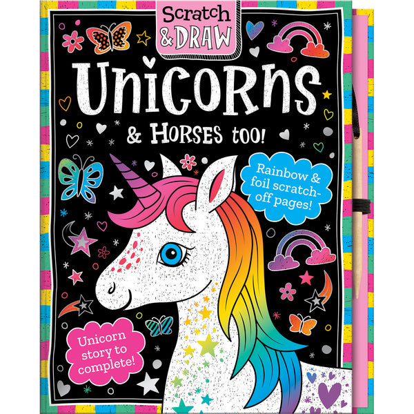 Scratch and Draw Unicorns