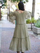 Lorena Maxi Dress - Olive
